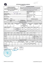 Алюминиевые плиты В95Б, размеры 12х1200х3000 мм по ГОСТ 17232-99 Сертификат на алюминиевые плиты В95Б, размеры 12х1200х3000 мм по ГОСТ 17232-99