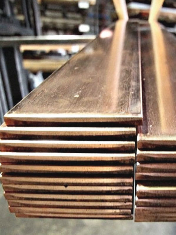 Бронзовые полосы БрБ2