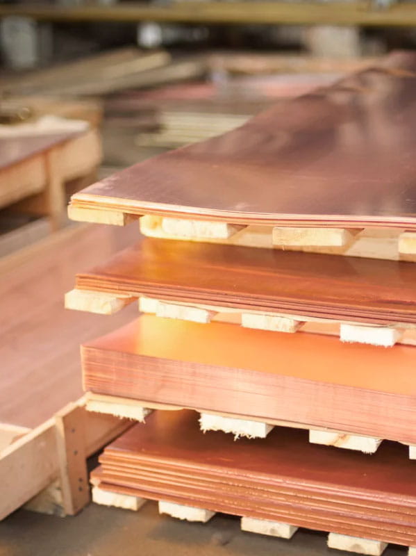 Медные листы М2